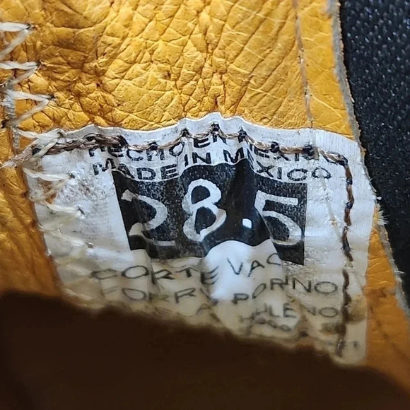 La Barca Leather Slip-on Boots , Camel , US Men's 10, Mexico 28.5 - Picture 7 of 9